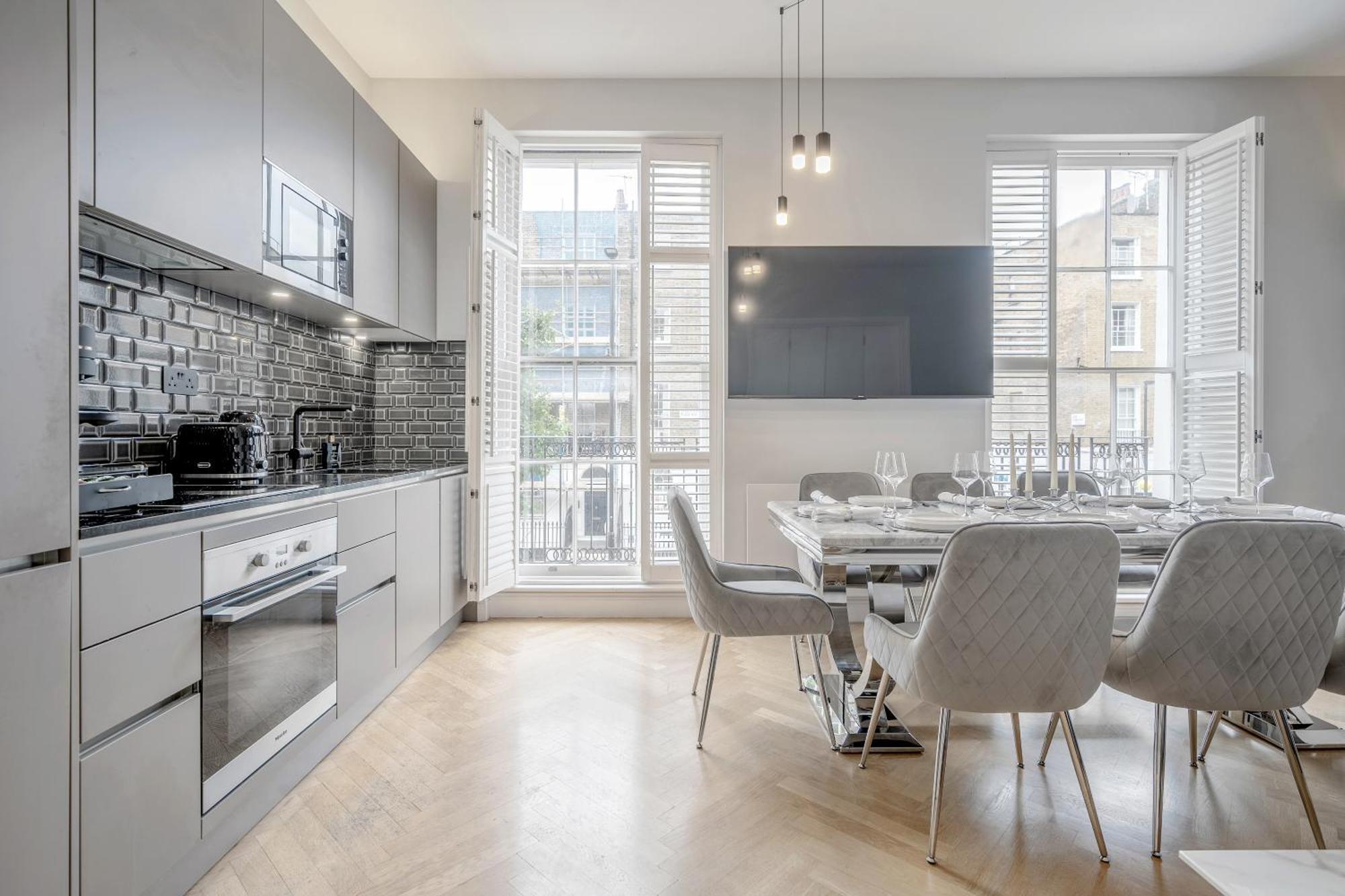Baker St / Marylebone / Sherlock Holmes 3bed2bath Апартаменты *