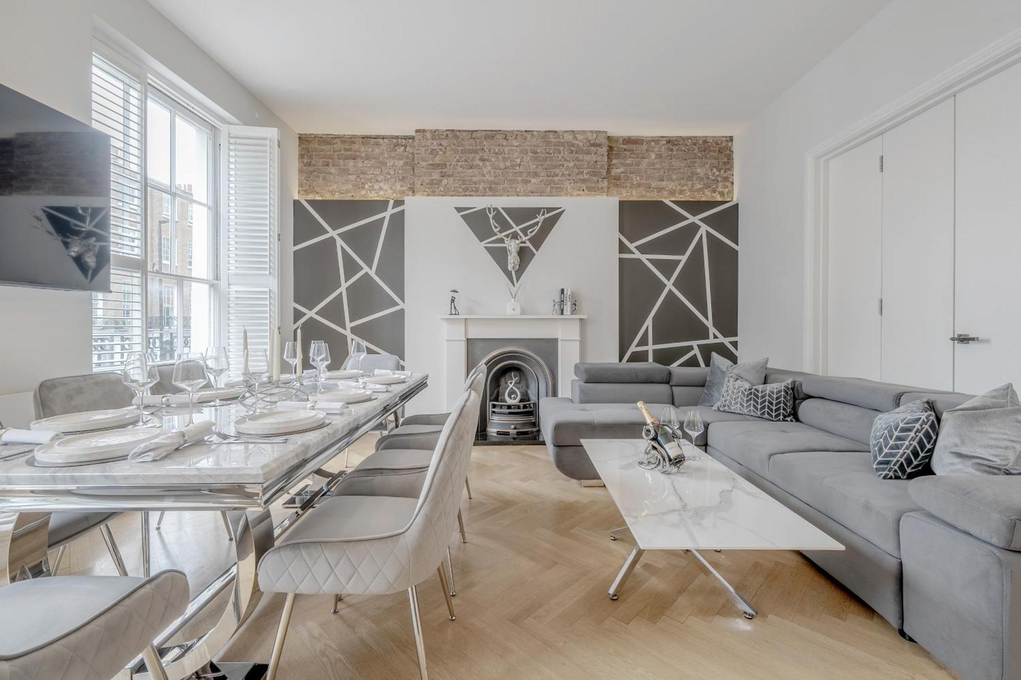 Baker St / Marylebone / Sherlock Holmes 3bed2bath Апартаменты *